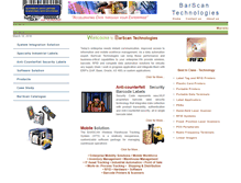 Tablet Screenshot of barscantechnologies.com
